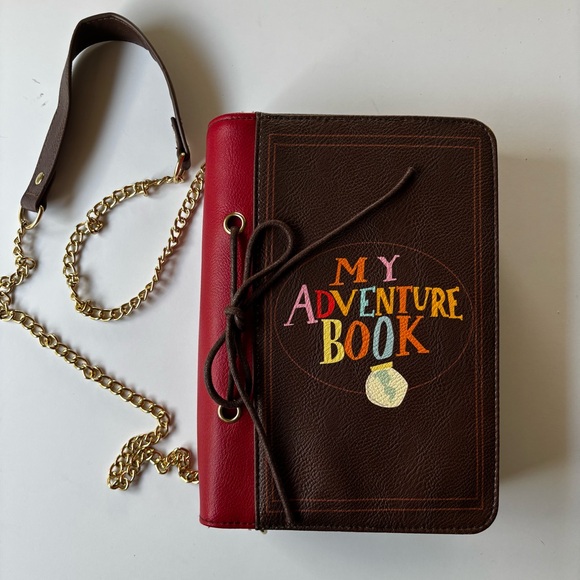 Loungefly Disney Pixar Up Carl and Ellie My Adventure Book Crossbody Purse Bag - Picture 2 of 14